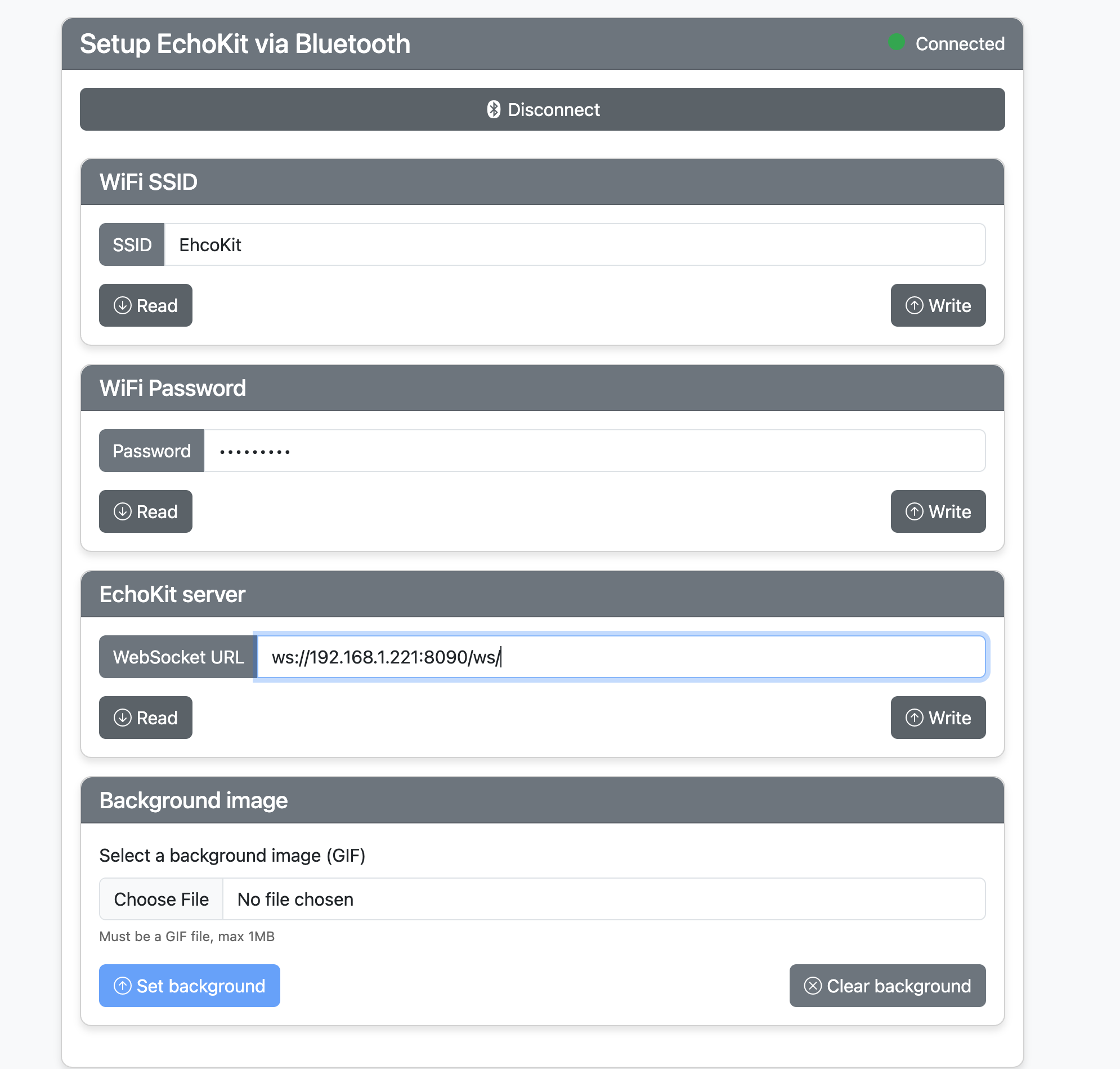 Set up EchoKit server